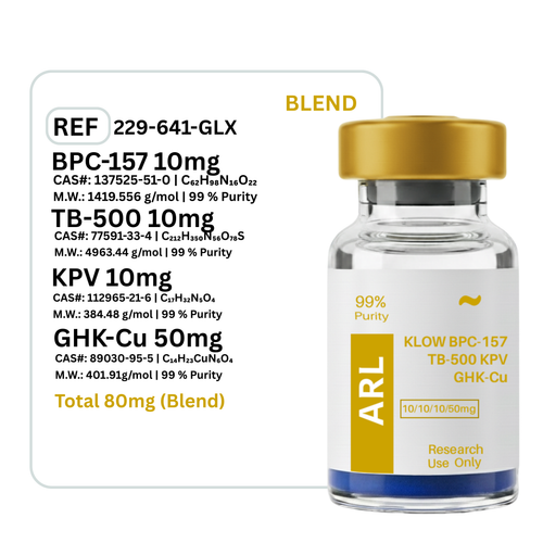 KLOW Blend - GHK-CU + TB-500 + BPC-157 + KPV